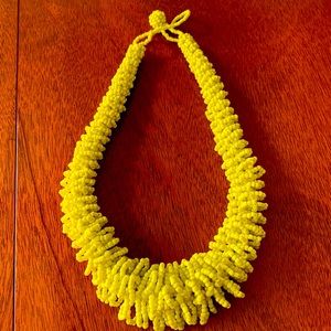 Vintage Chiku  hand beaded necklace